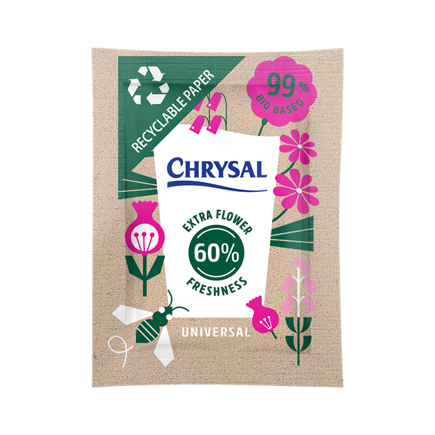Afbeelding van Chrysal Paper sachet bloemenvoeding zakjes 0,5L